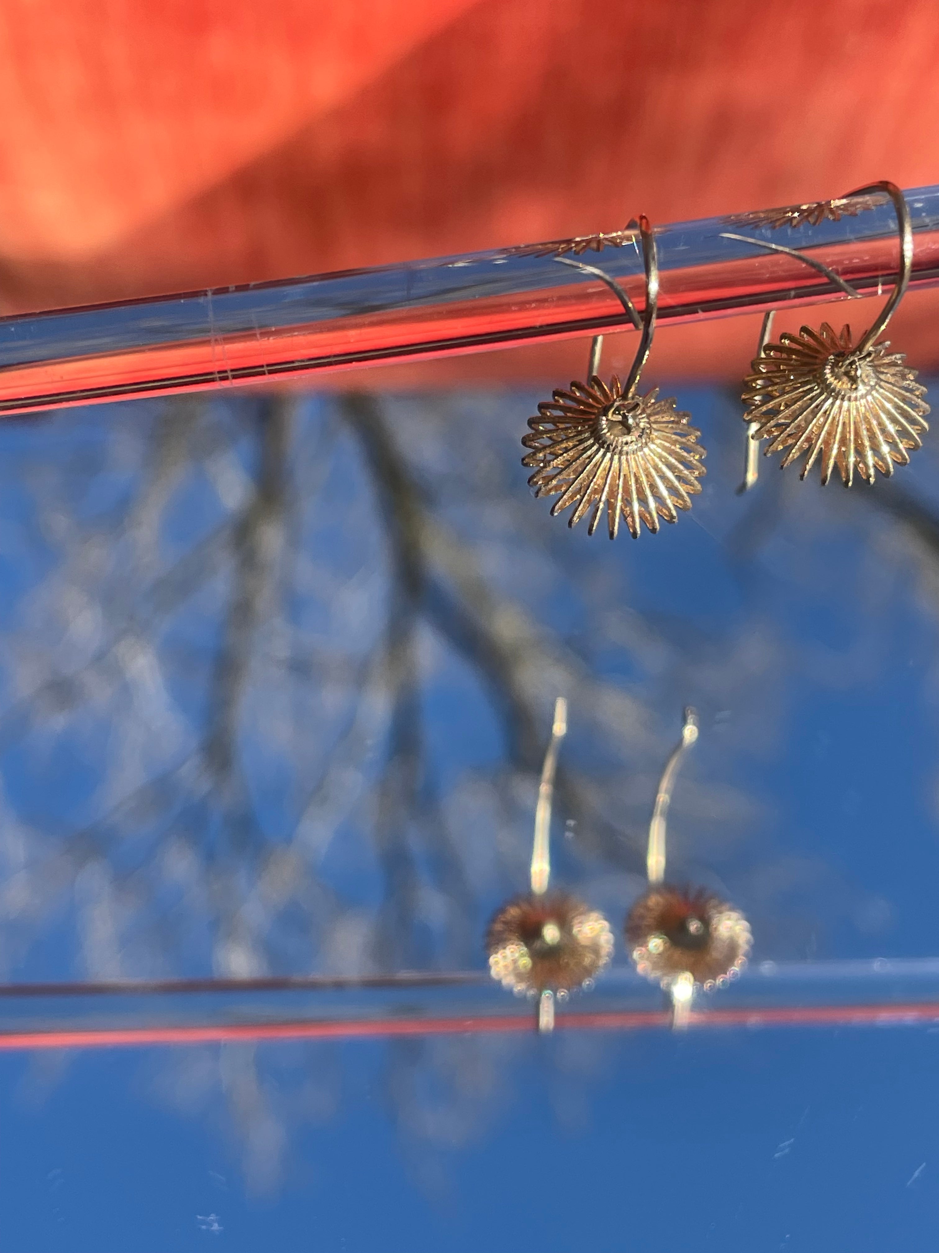 Suspended Lantern Earrings